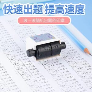 Máy In Con Lăn Mẫu Mới Tạo Phép Tính Cộng Trừ Cho Bé Học Toán