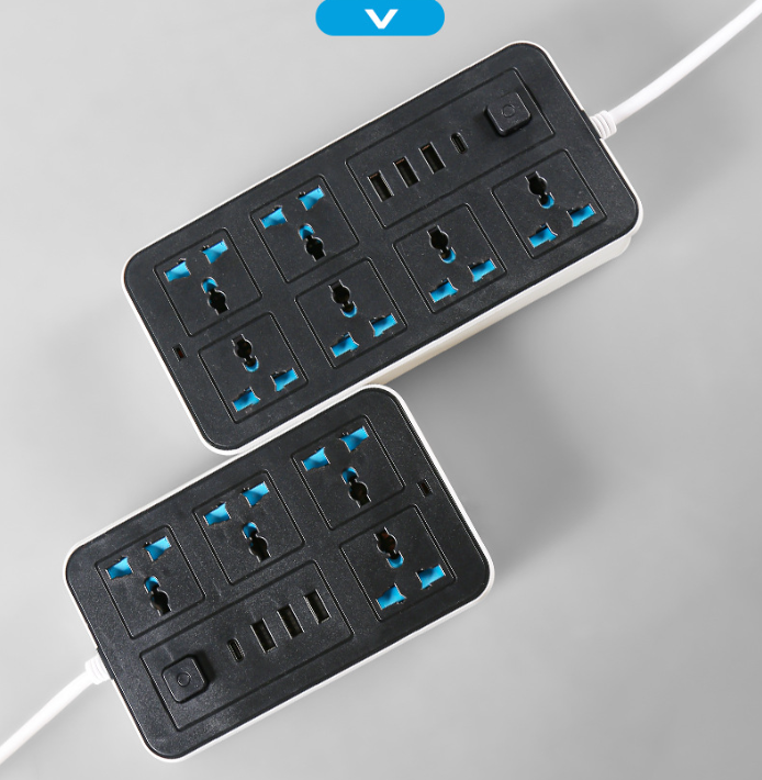 Ổ Cắm Điện Usb Chống Giật Đa Năng 4 Lỗ Hỗ Trợ Sạc Nhanh Typec Và Usb Ổ Cắm Điện Usb Chống Giật Đa Năng 4 Lỗ Hỗ Trợ Sạc Nhanh Typec Và Usb