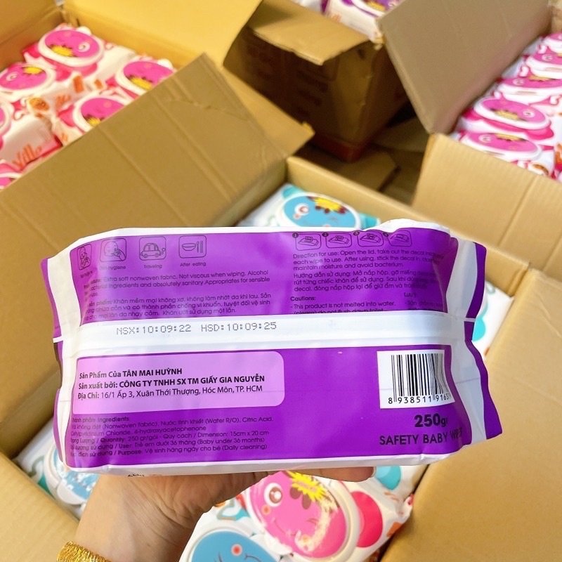 Khăn Ướt Vila Siêu Xinh Dễ Thương Không Mùi Tiện Lợi Khăn Ướt Vila Siêu Xinh Dễ Thương Không Mùi Tiện Lợi
