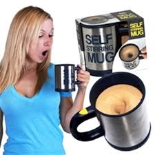 Ly Khuấy Cà Phê Tự Động Self Stirring Mug
