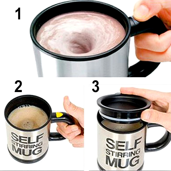 Ly Pha Cà Phê Tự Động Self Stirring Mug Không Cần Khuấy