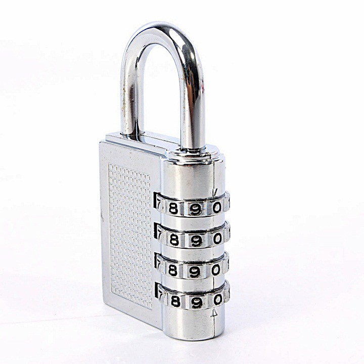 Ổ Khóa Inox 4 Số Tiện Lợi Ổ Khóa Inox 4 Số Tiện Lợi