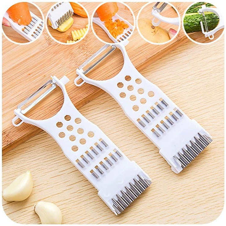 Dụng Cụ Gọt Hoa Quả Cầm Tay Đa Năng 3 In 1