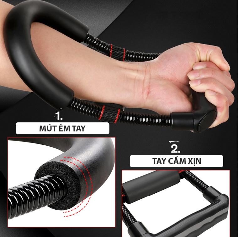 Dụng Cụ Luyện Tập Sức Mạnh Bàn Tay Harry Forearm