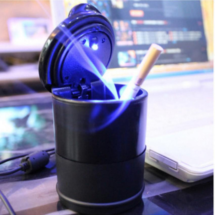Gạt Tàn Thuoc Lá Trên Ô Tô Có Đèn Led Tiện Dụng Gạt Tàn Thuoc Lá Trên Ô Tô Có Đèn Led Tiện Dụng