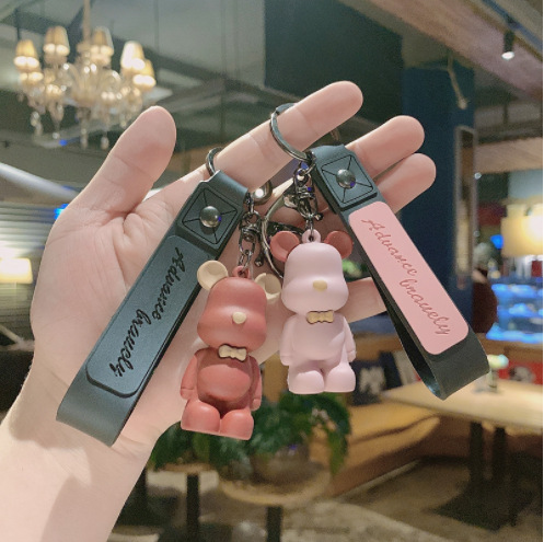 Móc Chìa Khóa Hình Chú Gấu Đáng Yêu Thời Trang Móc Chìa Khóa Hình Chú Gấu Đáng Yêu Thời Trang