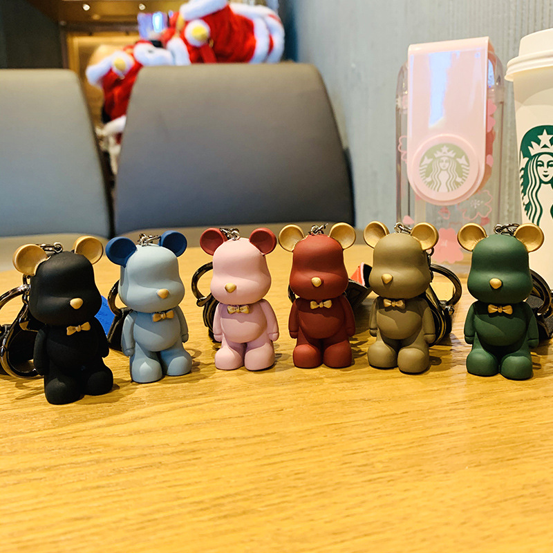 Móc Chìa Khóa Hình Chú Gấu Đáng Yêu Thời Trang Móc Chìa Khóa Hình Chú Gấu Đáng Yêu Thời Trang