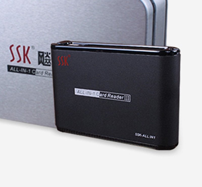 Đầu Đọc Thẻ Nhớ Đa Năng Ssk All-In-One Card Reader III Cao Cấp