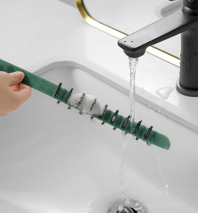 Bàn Chải Vệ Sinh Máy Giặt Nhựa Pp Tay Cầm Dài Đa Năng Cho Hộ Gia Đình