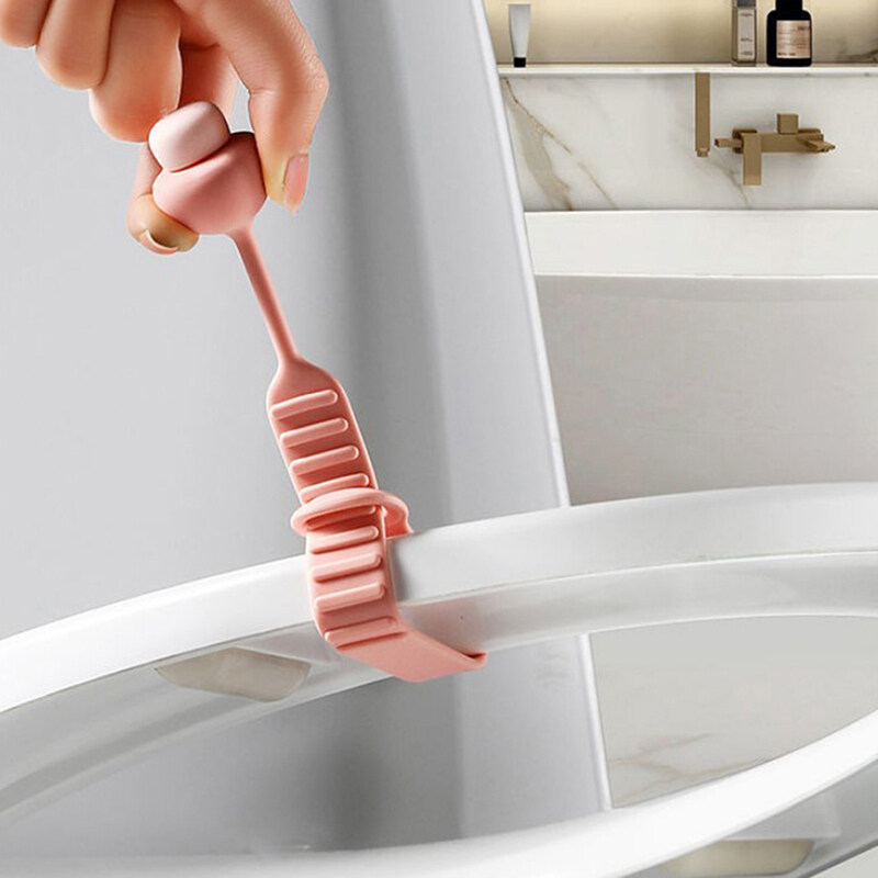 Dụng Cụ Nâng Nắp Toilet Nắp Bồn Cầu Tay Cầm Silicon Dụng Cụ Nâng Nắp Toilet Nắp Bồn Cầu Tay Cầm Silicon