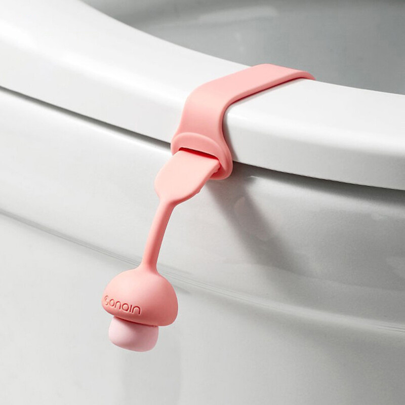 Dụng Cụ Nâng Nắp Toilet Nắp Bồn Cầu Tay Cầm Silicon Dụng Cụ Nâng Nắp Toilet Nắp Bồn Cầu Tay Cầm Silicon