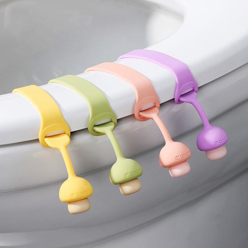 Dụng Cụ Nâng Nắp Toilet Nắp Bồn Cầu Tay Cầm Silicon Dụng Cụ Nâng Nắp Toilet Nắp Bồn Cầu Tay Cầm Silicon