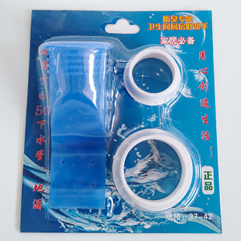 Bộ Silicone Khử Mùi Cống Màu Xanh Có Vỉ