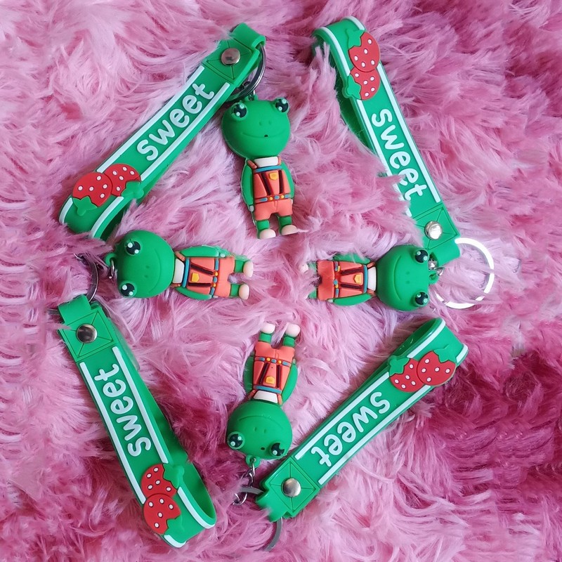 Móc Khoá Hình Ếch Xanh Dễ Thương Đáng Yêu Móc Khoá Hình Ếch Xanh Dễ Thương Đáng Yêu