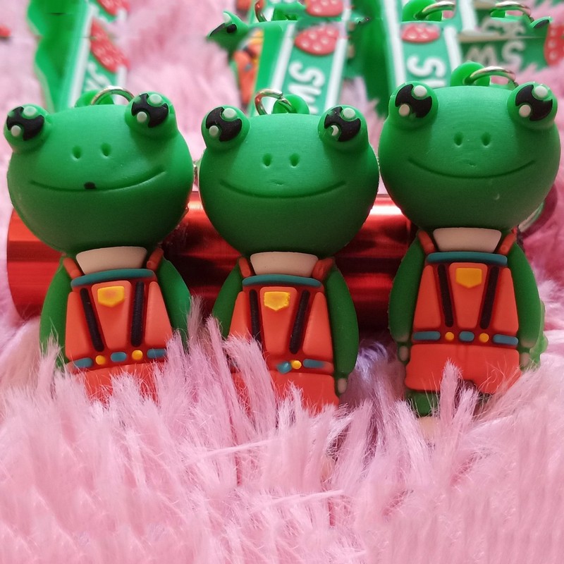 Móc Khoá Hình Ếch Xanh Dễ Thương Đáng Yêu Móc Khoá Hình Ếch Xanh Dễ Thương Đáng Yêu