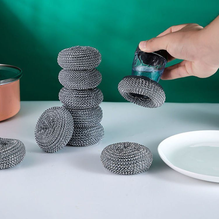 Dụng Cụ Cọ Rửa Xoong Nồi Đa Năng Có Bình Chứa Tiện Lợi