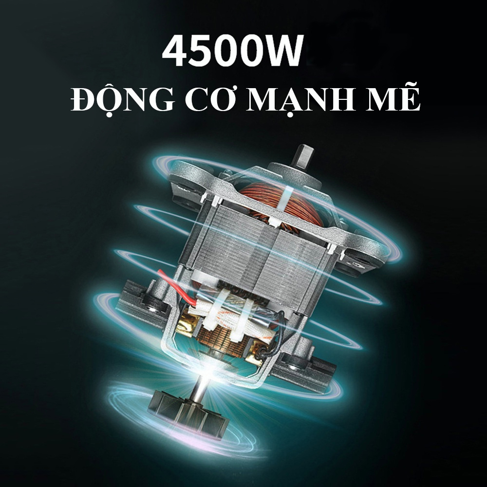 Máy Xay Sinh Tố Công Nghiệp Silver Crest 4500W 2 Cối Xay Máy Xay Sinh Tố Công Nghiệp Silver Crest 4500W 2 Cối Xay