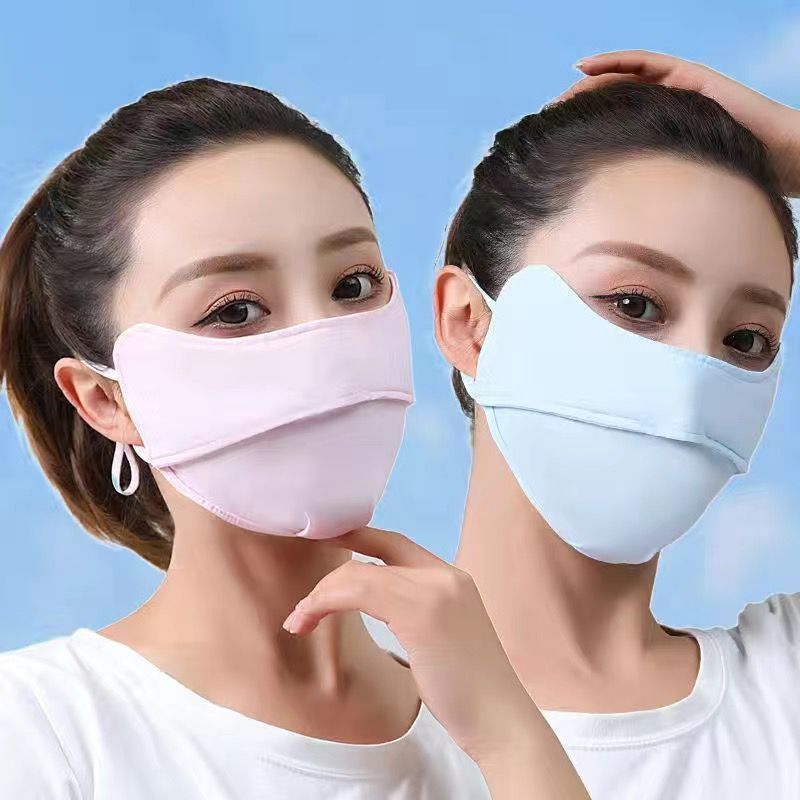Khẩu Trang 3D 2 Lớp Vải Lụa Chống Bụi Khuẩn