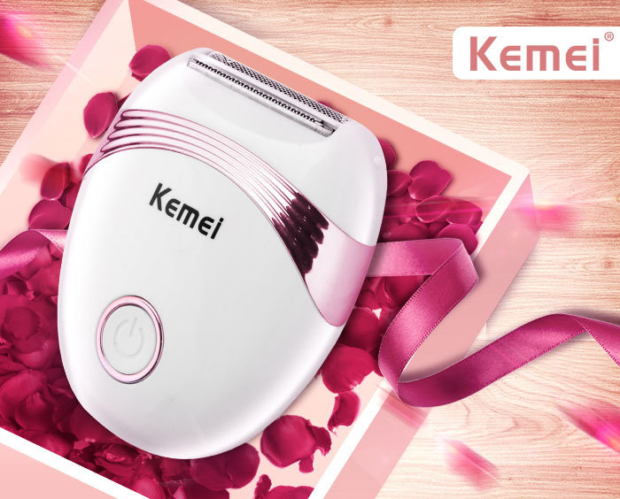 Máy Cạo Lông Mini Tự Động Dành Cho Nữ Kemei - 673 Máy Cạo Lông Mini Tự Động Dành Cho Nữ Kemei - 673