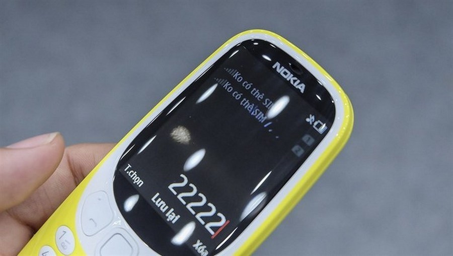 Điện Thoại Nokia 3310 Kèm Pin Và Cục Sạc Chui Nhỏ