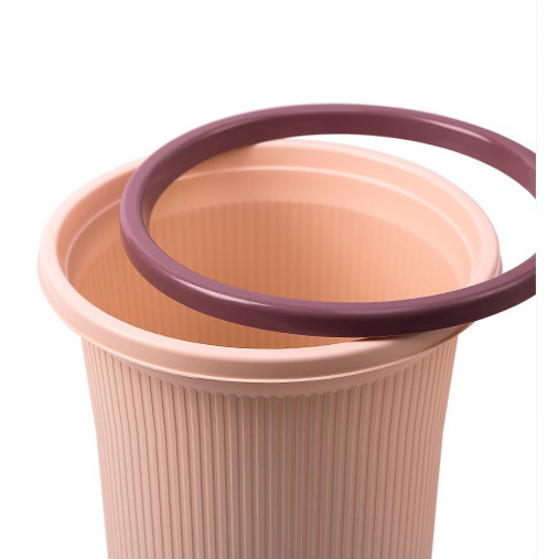 Sọt Rác Nhựa Thiết Kế Sọc Dọc Tối Giản Trang Trí Phòng Ngủ Văn Phòng Đẹp Mắt Sọt Rác Nhựa Thiết Kế Sọc Dọc Tối Giản Trang Trí Phòng Ngủ Văn Phòng Đẹp Mắt