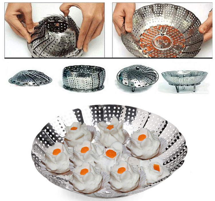 Rổ Hấp Inox Loại Lớn