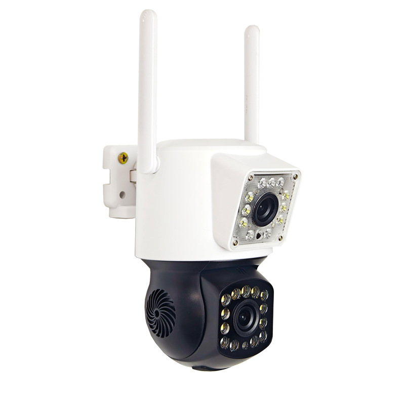 Camera Yoosee Wifi 2 Mắt Giám Sát Ngoài Trời Xoay 360 Độ 11*13 Led
