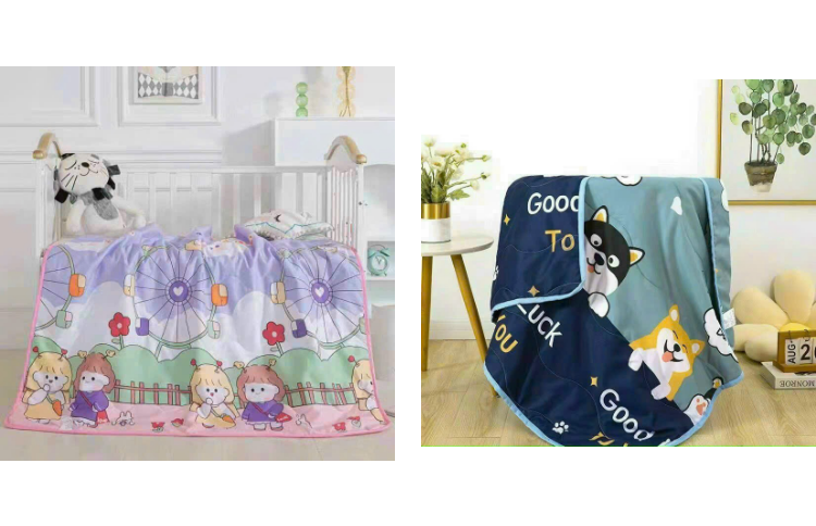 Chăn Cotton Cho Bé Mùa Hè Thu Siêu Mát Họa Tiết Dễ Thương Chăn Cotton Cho Bé Mùa Hè Thu Siêu Mát Họa Tiết Dễ Thương