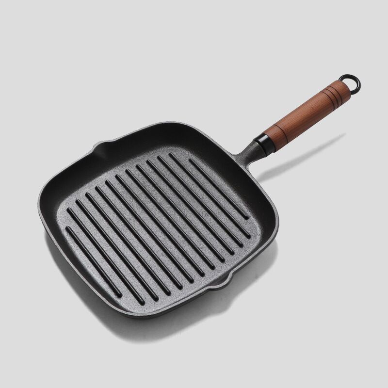 Chảo Nướng Chống Dính Bbq Bò Bít Tết Gang Đúc Nguyên Khối Chảo Nướng Chống Dính Bbq Bò Bít Tết Gang Đúc Nguyên Khối