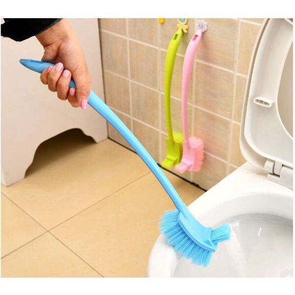 Dụng Cụ Cọ Rửa Vệ Sinh Toilet Bồn Cầu 2 Đầu Tiện Dụng