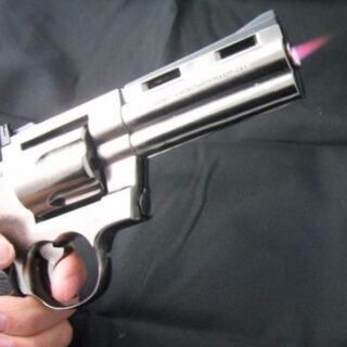 Hộp Quẹt Gas Hình Súng Rulo 16Cm