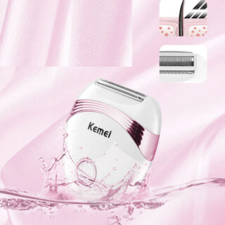 Máy Cạo Lông Toàn Thân Tự Động Dành Cho Nữ Kemei KM-673