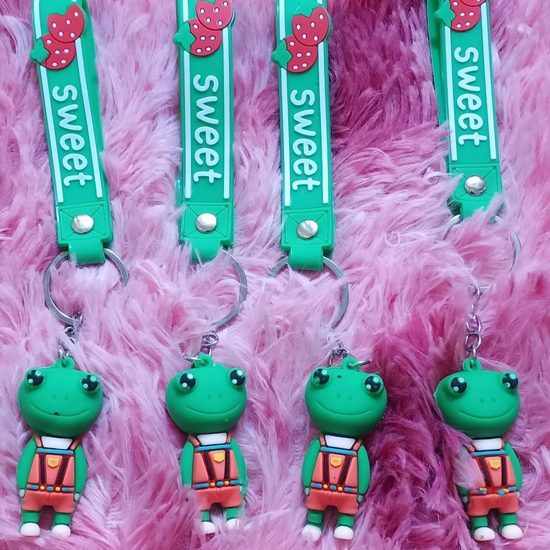 Móc Khoá Hình Ếch Xanh Dễ Thương Đáng Yêu Móc Khoá Hình Ếch Xanh Dễ Thương Đáng Yêu