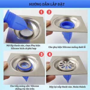 Ống Silicon, Van Ngăn Mùi Cống Thoát Nước Chống Mùi Cống Và Côn Trùng Hiệu Quả