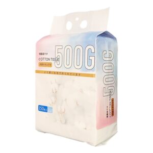 Túi 150 Tờ Khăn Lau Cotton Đa Năng Chất Liệu Mềm Mại 20x20cm