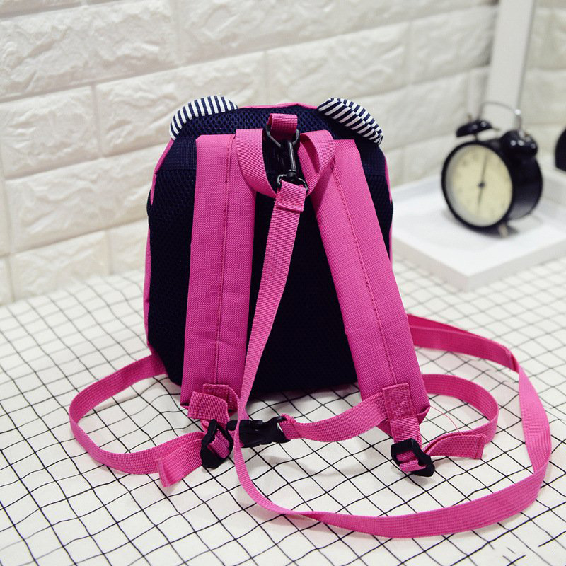 Balo Hình Chú Gấu Kèm Dây Chống Lạc Cho Bé Balo Hình Chú Gấu Kèm Dây Chống Lạc Cho Bé