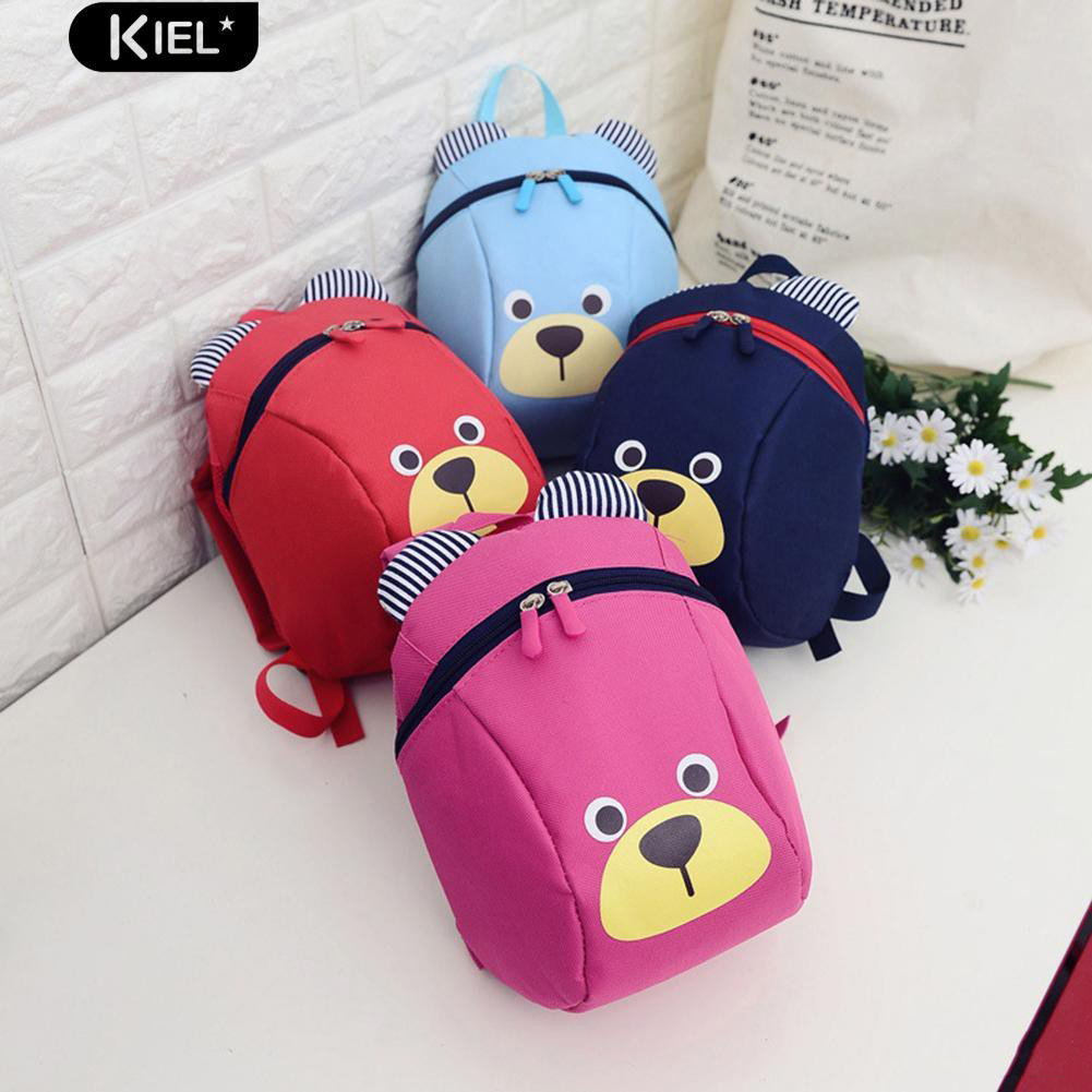 Balo Hình Chú Gấu Kèm Dây Chống Lạc Cho Bé Balo Hình Chú Gấu Kèm Dây Chống Lạc Cho Bé