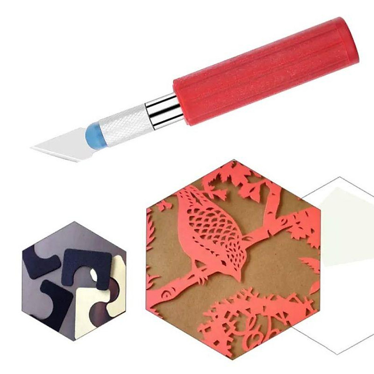 Bộ Dao Trổ 13 Lưỡi+ 3 Cán Dao Inox Chống Trơn Chuyên Dụng Khắc Tỉa Thủ Công Bộ Dao Trổ 13 Lưỡi+ 3 Cán Dao Inox Chống Trơn Chuyên Dụng Khắc Tỉa Thủ Công