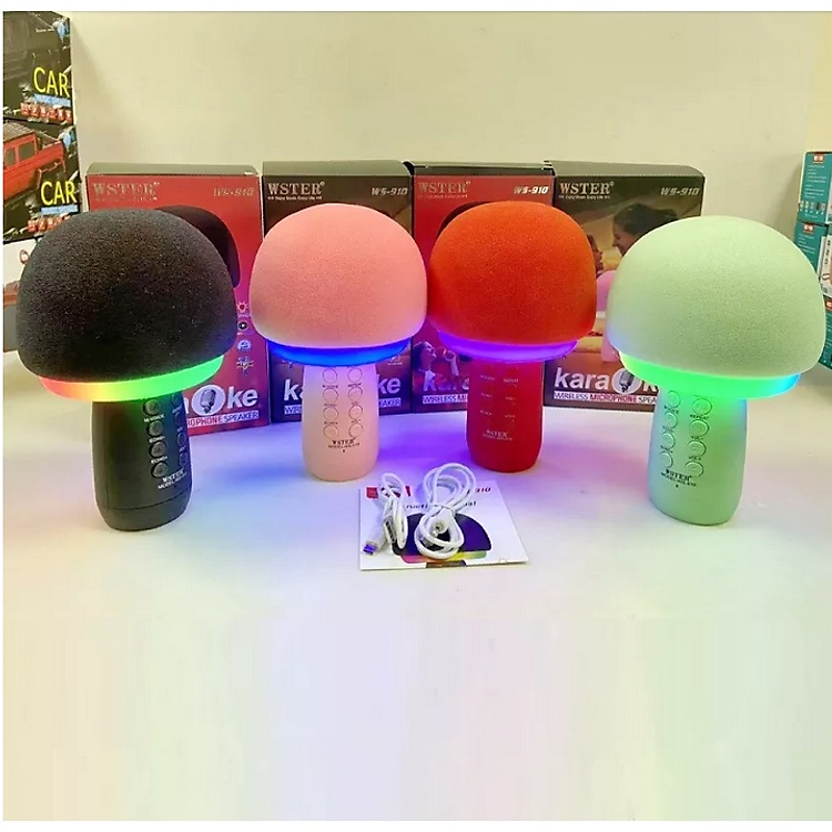 Micro Karaoke Mini 3In1 Wster Ws-910 Âm Thanh Cực Hay