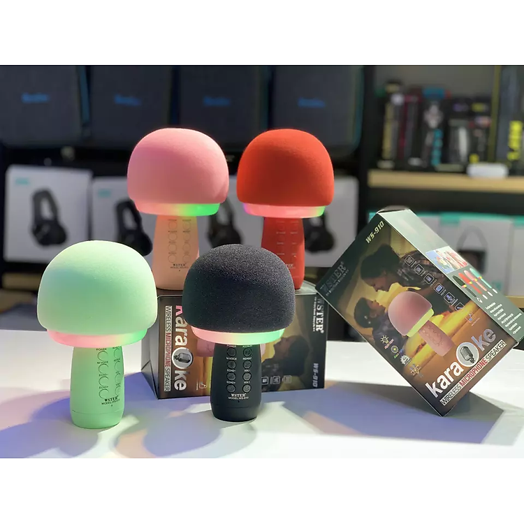 Micro Karaoke Mini 3In1 Wster Ws-910 Âm Thanh Cực Hay