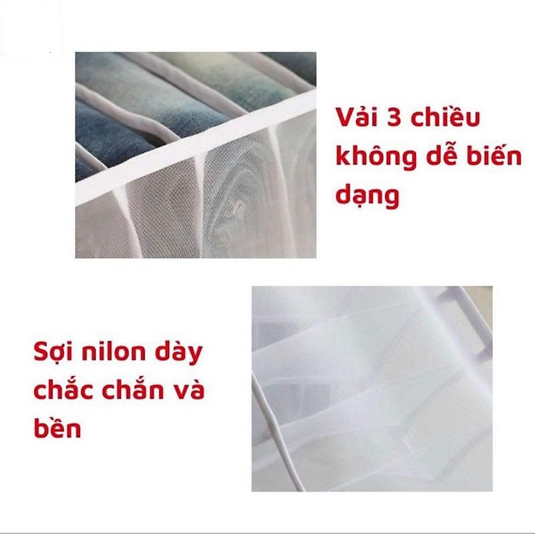 Túi 7 Ngăn Đựng Đồ Lót 32X12X12Cm