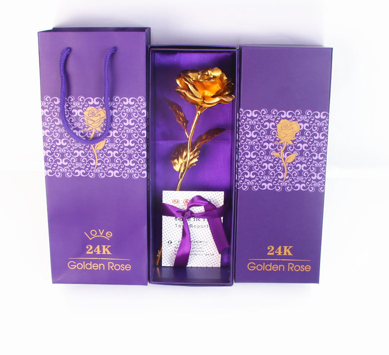 Hoa Hồng Mạ Vàng 24K Hoa Hồng Mạ Vàng 24K