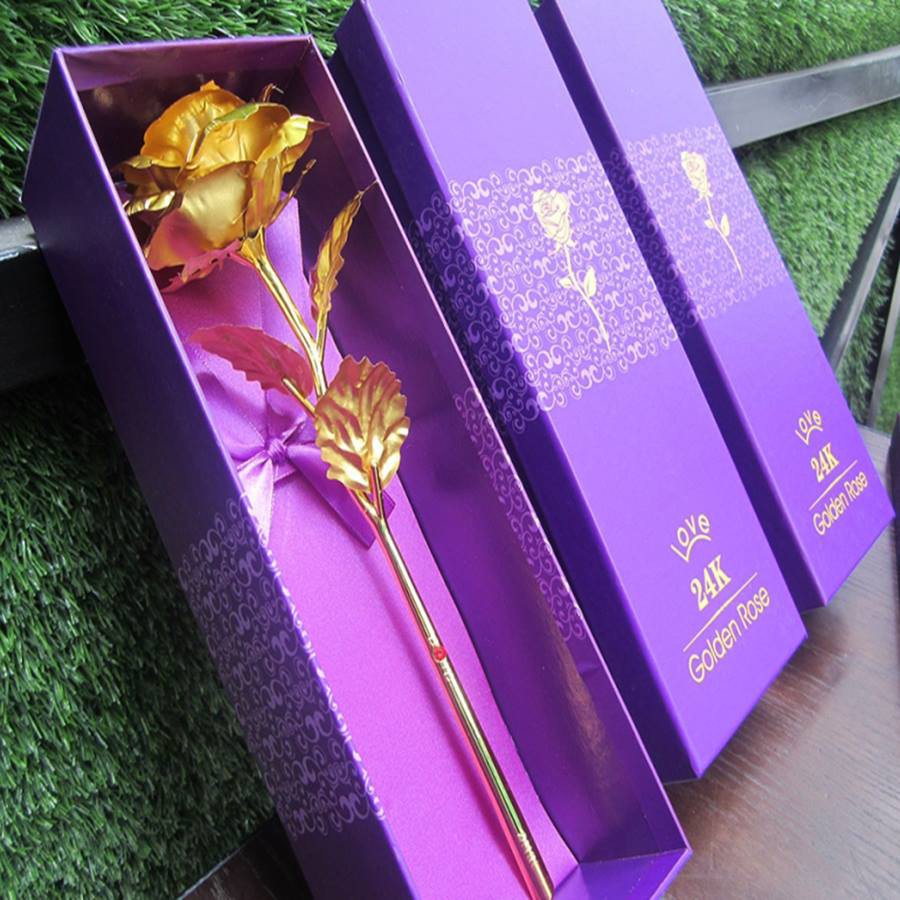Hoa Hồng Mạ Vàng 24K Hoa Hồng Mạ Vàng 24K