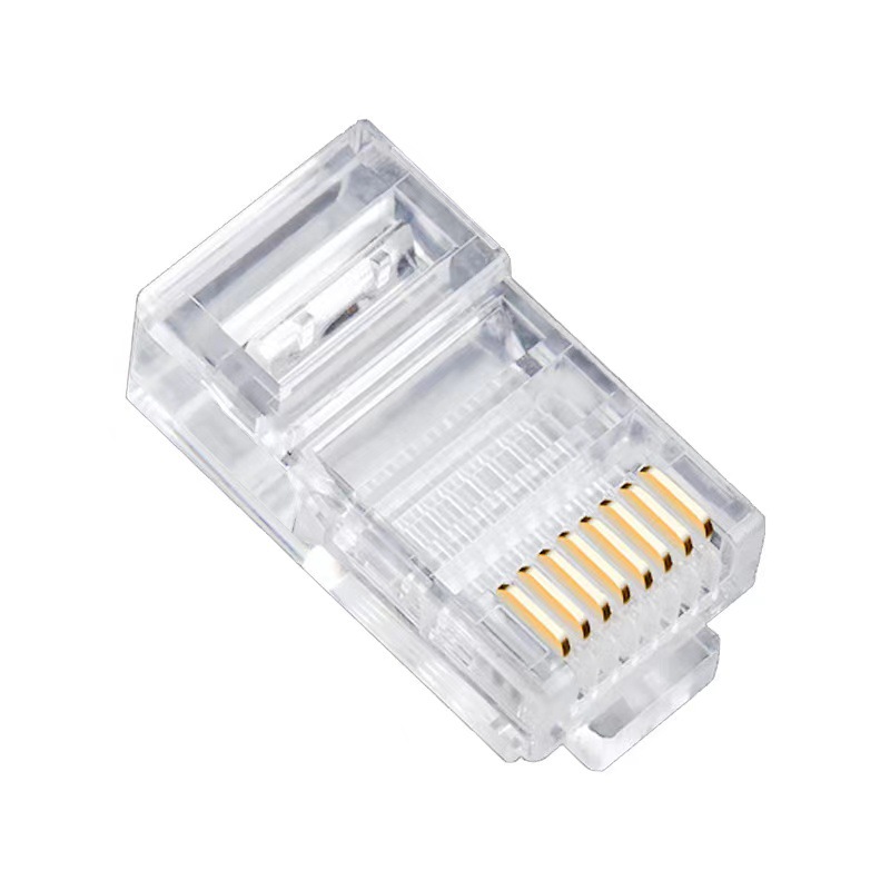 Hạt Mạng, Đầu Bấm Mạng Rj45 (Bịch 100 Cái) - Vỏ Nhựa