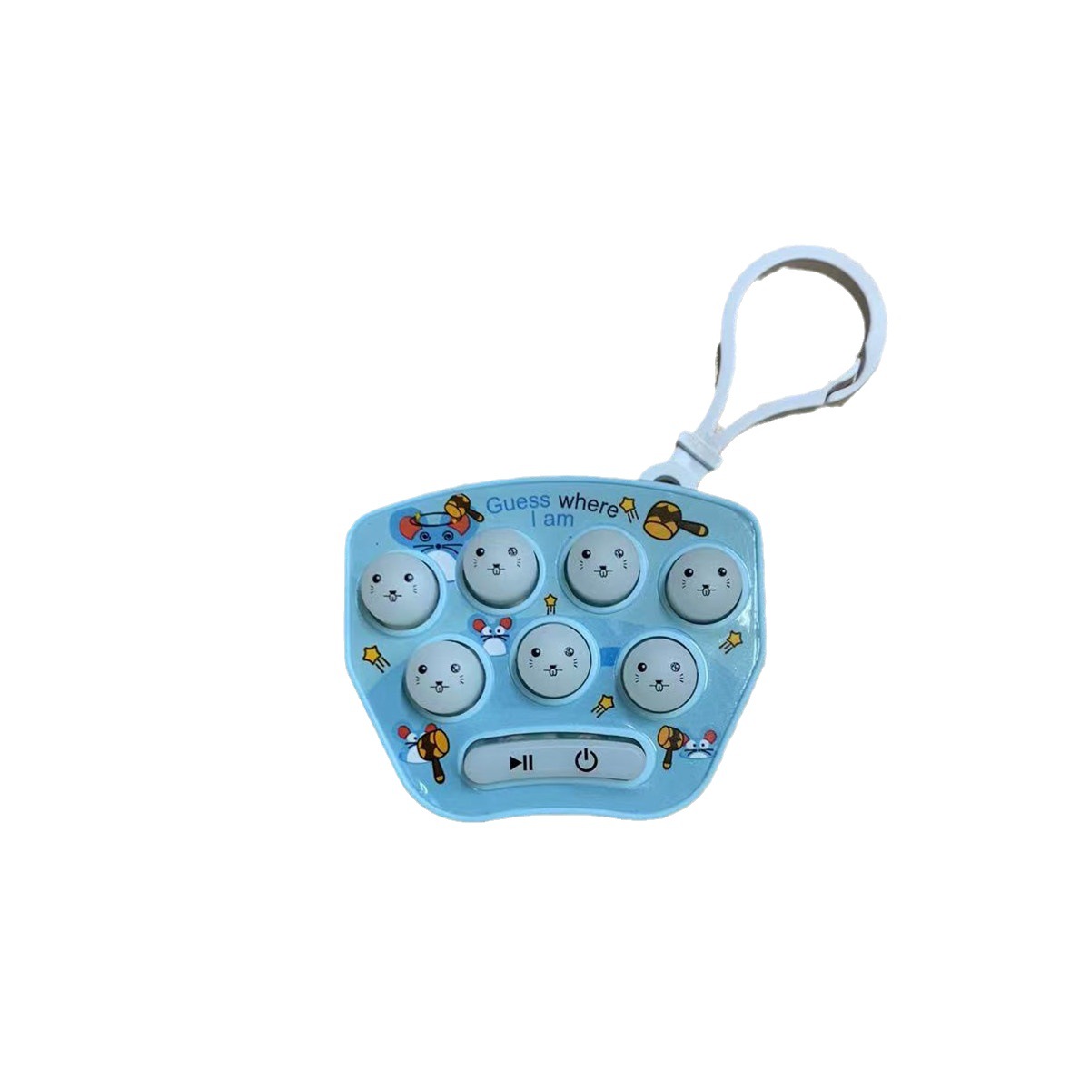 Đồ Chơi Bấm Nút Mini Giúp Giảm Căng Thẳng Có Móc Treo Chìa Khóa