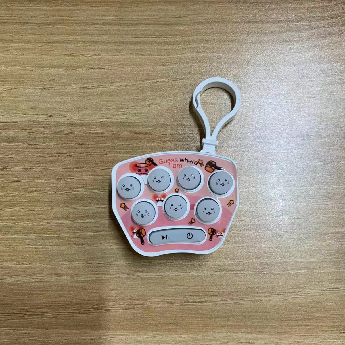 Đồ Chơi Bấm Nút Mini Giúp Giảm Căng Thẳng Có Móc Treo Chìa Khóa