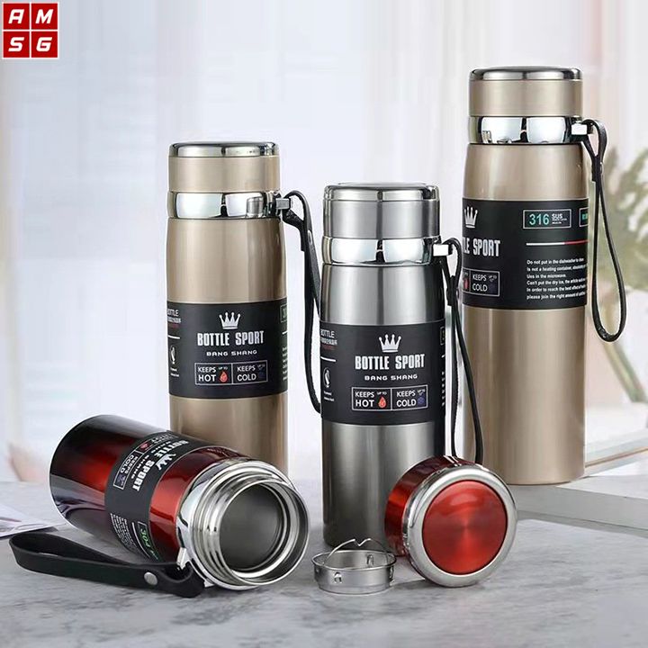 Bình Giữ Nhiệt Nóng Lạnh Vacuum Inox Sus 316 1000Ml Cao Cấp