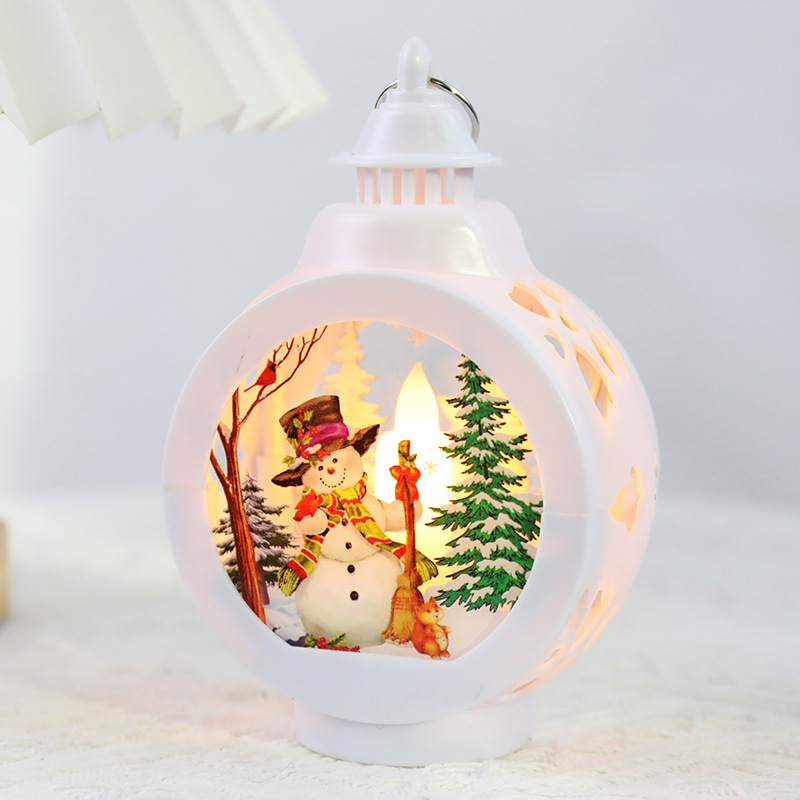 Đèn Led Để Bàn Hình Ông Già Noel Có Móc Treo Tiện Lợi