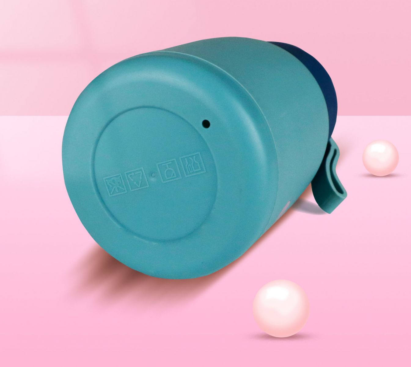 Bình Giữ Nhiệt Thuỷ Tinh Bọc Nhựa Hoạt Hình Siêu Xinh Dung Tích 360ml