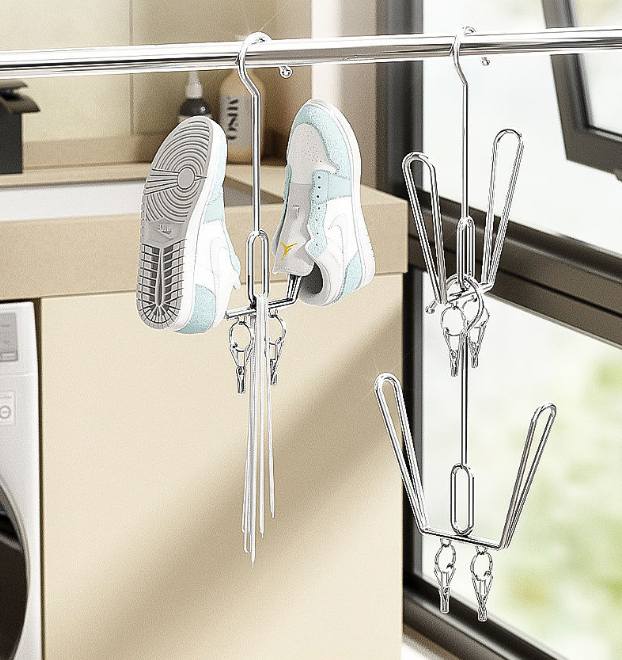 Móc Treo Giày Dép Bằng Inox 304 Cao Cấp Cứng Cáp Giữ Form Giày Móc Treo Giày Dép Bằng Inox 304 Cao Cấp Cứng Cáp Giữ Form Giày